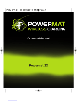 Powermat 2X Manuale del proprietario
