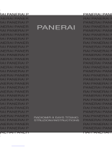 Panerai radiomir 8 days titanio Instructions Manual