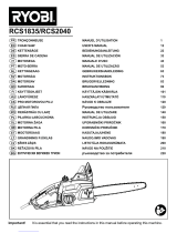 Ryobi RCS1835 Manuale utente