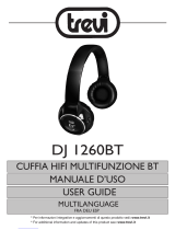 Trevi DJ 1260BT Manuale utente