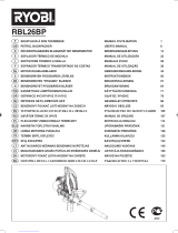 Ryobi RBL26BP Manuale utente