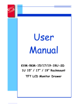 SmartVM KVM-RKM-19-1RU-SD Manuale utente