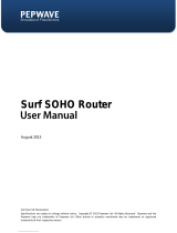 Pepwave Surf SOHO Manuale utente