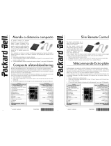 Packard Bell Slim Remote Control Istruzioni per l'uso