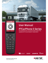Pei tel PTCarPhone 5 Series Manuale utente