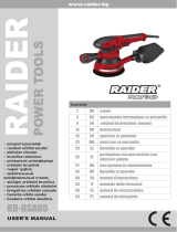 Raider Power Tools RD-RSA05 Manuale utente