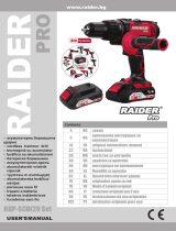 RAIDER Pro RDP-SCDI20 Manuale utente