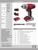 RAIDER Pro RDP-CDL21 Manuale utente