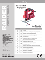 Raider Power Tools RD-JS33 Manuale utente