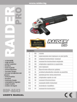 RAIDER Pro RDP-AG43 Manuale utente
