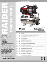 Raider Garden Tools RD-WP1300S Manuale utente