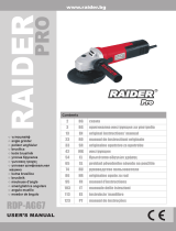 RAIDER Pro RDP-AG67 Manuale utente