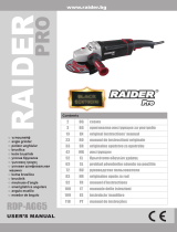 RAIDER Pro RDP-AG65 Manuale utente