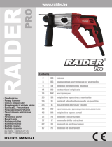 RAIDER Pro RDP-HD05S Manuale utente