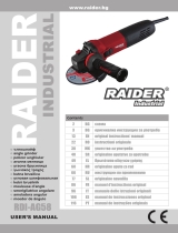 Raider Industrial RDI-AG58 Manuale utente