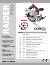 RAIDER Pro RDP-SCS20 Manuale utente
