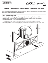 Hornby R636 Double Track Level Crossing Manuale del proprietario