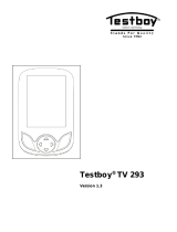 TESTBOY TV 293 Manuale utente