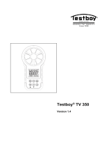 TESTBOY TV 350 Manuale utente