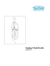 TESTBOY Profi III LED Manuale utente
