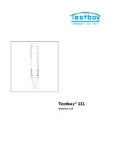 TESTBOY 111 Manuale utente