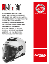 Nolan N70-2 GT Istruzioni per l'uso