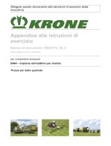 Krone Impianto dell'additivo per insilato Istruzioni per l'uso