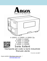Argox X Series Manuale utente