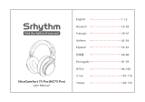 Srhythm NC75 Pro NiceComfort 75 Pro Headphones Bluetooth Manuale utente