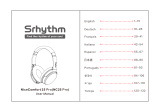 Srhythm NiceComfort NC25 Pro Headphone Manuale utente
