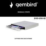Gembird DVD-USB-02-SV Manuale del proprietario