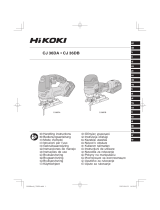 Hikoki CJ36DB Manuale utente