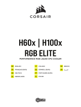 Corsair H60x RGB Elite Performance Liquid CPU Cooler Manuale utente