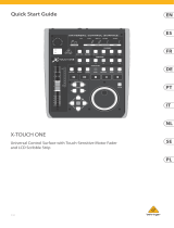 Behringer X-TOUCH ONE Guida Rapida