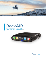 Tracplus RockAIR Reliable and Affordable Aircraft Tracking Device Manuale del proprietario