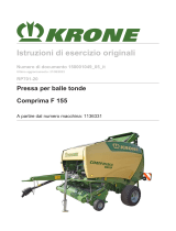 Krone BA Comprima F 155 (RP701-20) Istruzioni per l'uso