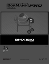 BorMann BMX1810 Concrete Mixer Manuale utente