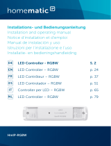 HomeMatic IP 157662 LED Controller Manuale utente