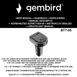 Gembird BTT-05 Manuale utente