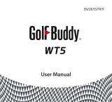 Golfbuddy WT5 Manuale utente
