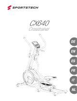 SPORTSTECH CX640 Crosstrainer Manuale utente