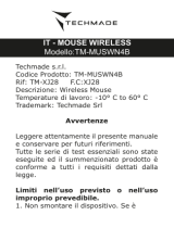 TECHMADE TM-MUSWN4B Wireless Mouse Manuale utente
