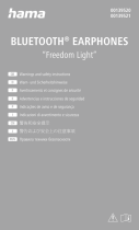 Hama 00139520 Bluetooth Earphones “Freedom Light” Manuale utente