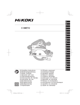 Hikoki C6MEY2 Manuale utente