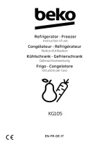 Beko KG105 Refrigerator Freezer Manuale utente