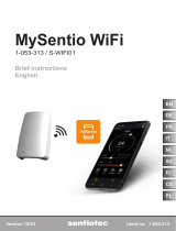 Sentiotec MySentio Wifi Brief instruction Manuale utente