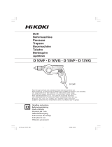 Hikoki D10VG Manuale utente