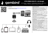 Gembird BTD-MINI6 Manuale del proprietario