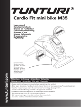 Tunturi Cardio Fit Mini Bike M35 Manuale utente