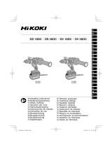 Hikoki DV36DC Manuale utente